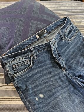 KUT from the Kloth Medium Wash Distressed Jeans